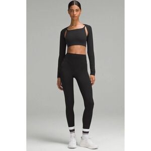 Lululemon Breezethrough High Rise Tight 28" in Black